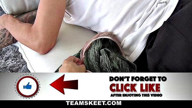 Aged Stepmom Seduces Her Son During Chores