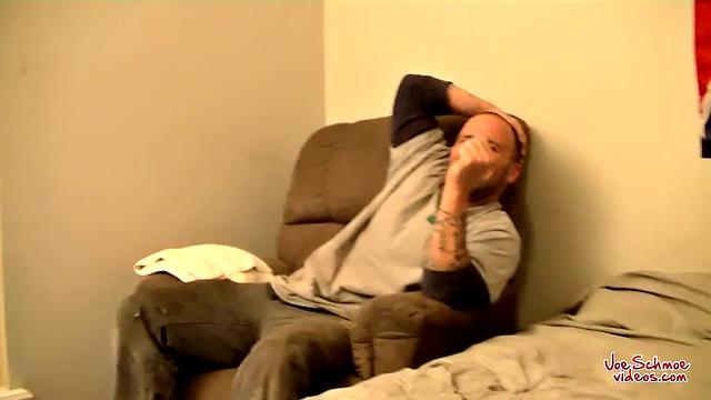 Big Dude Duncan Gets His Uncut Cock Sucked - Duncan Dixxx &amp;amp; Joe