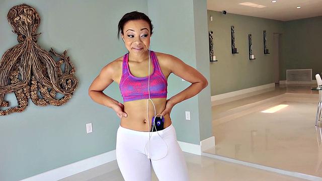 Ebony Chick's Tight Asshole