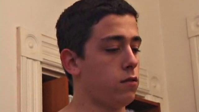 Luciano Strokes His Dick