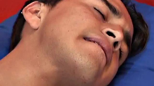 Hairy Latin twink masturbates solo and fingers his asshole