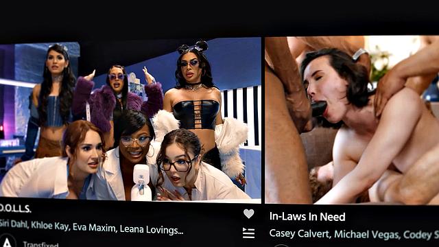 NURU MASSAGE - Lesbian Masseuse Octavia Red Can't Resist This Cock During Hot Massage