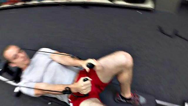 Pawnshop stud public 3some in store fucked by owners