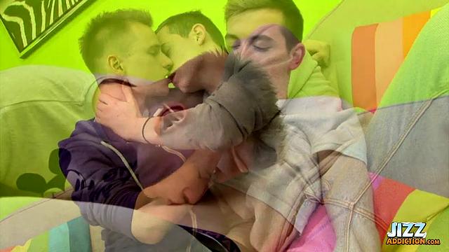 Kamyk Walker And Tristan Wood: Twink Enjoys Riding a Cock