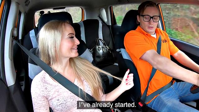 Seducing the driving instructor to pass