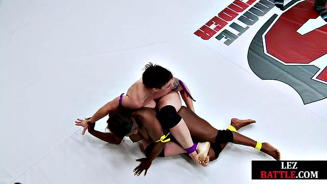 ebony wrestler fingered by rival