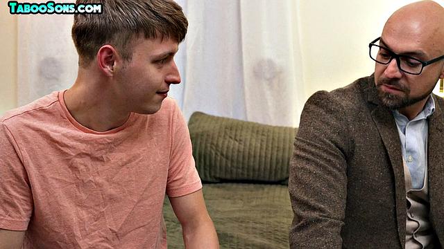 stepdad anal toying handsome stepson