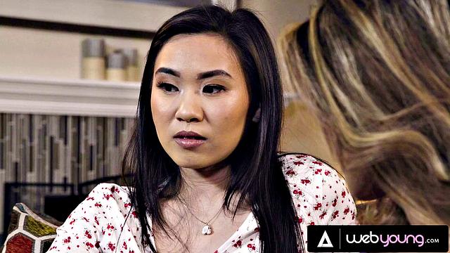 Virgin Clara Trinity Begs Petite Kimmy To Teach Her Pussy Eating Before Big Babysitting Gig