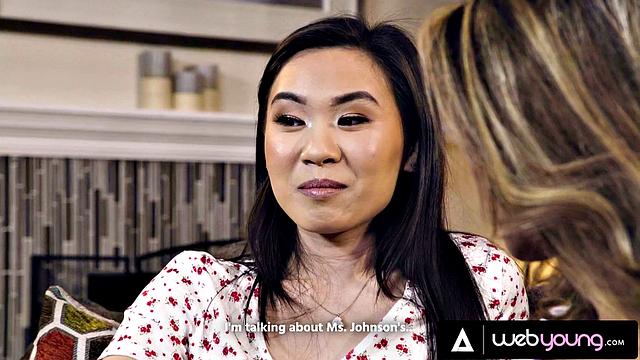 Virgin Clara Trinity Begs Petite Kimmy To Teach Her Pussy Eating Before Big Babysitting Gig