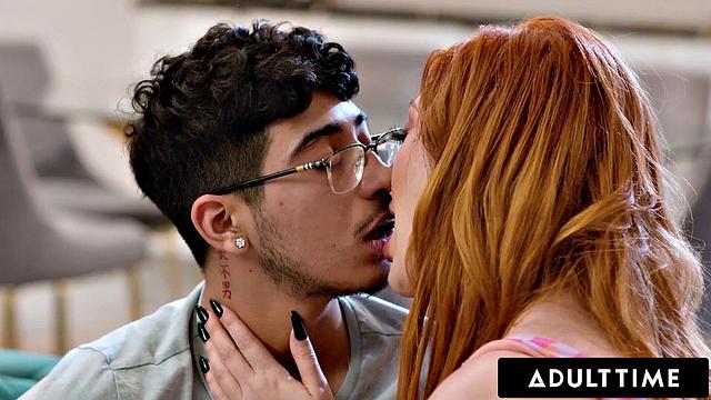 ADULT TIME - MILF Lauren Phillips Finds Stepson's Pocket Pussy & LETS HIM FUCK THE REAL THING!