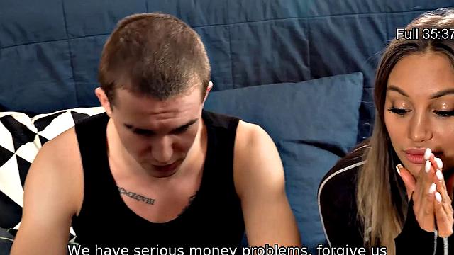 HUNT4K. Pretty thief is banged by homeowner before partner in crime