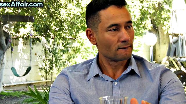 Bored couple goes bisex in 3some