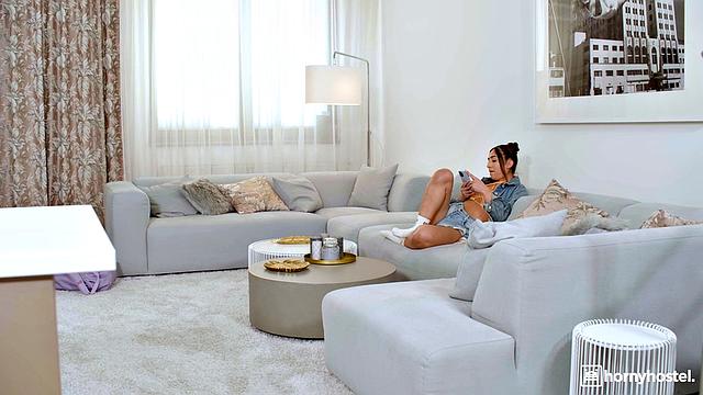 Step moms swanky apartment scene
