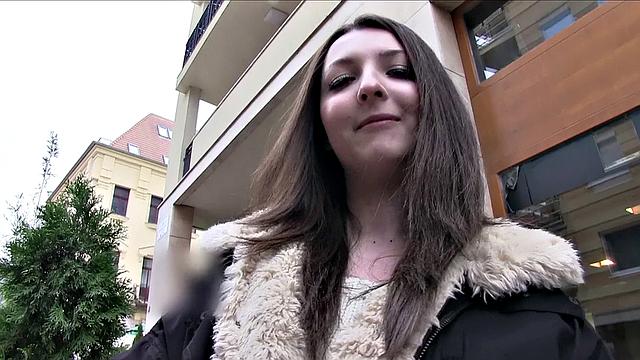 Loud Orgasm for Brunette Teen