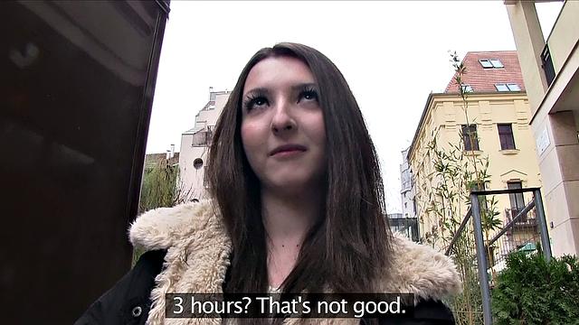 Loud Orgasm for Brunette Teen