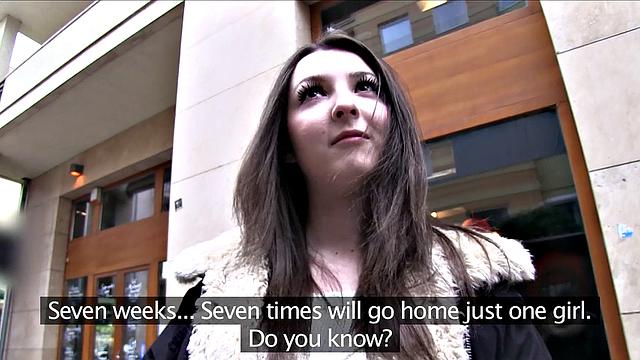 Loud Orgasm for Brunette Teen