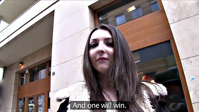 Loud Orgasm for Brunette Teen