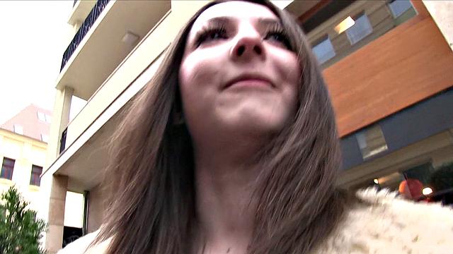 Loud Orgasm for Brunette Teen