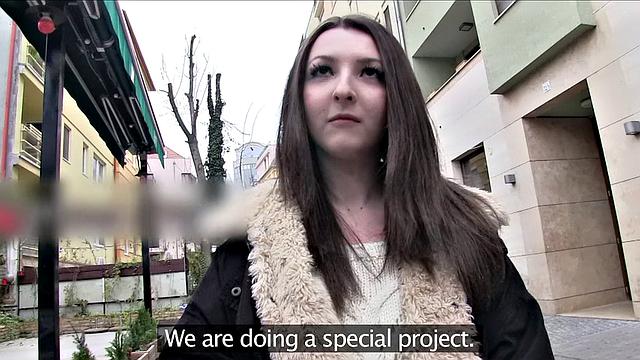 Loud Orgasm for Brunette Teen