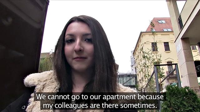 Loud Orgasm for Brunette Teen