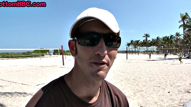 Black jock picked up and fucked at home by white top