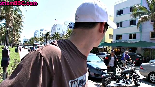 Black jock picked up and fucked at home by white top