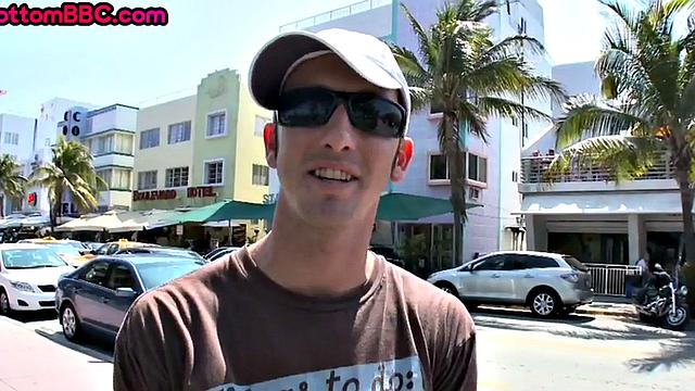 Black jock picked up and fucked at home by white top