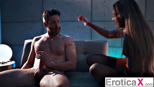 EroticaX - Ali Gazelle Seduces Her Man