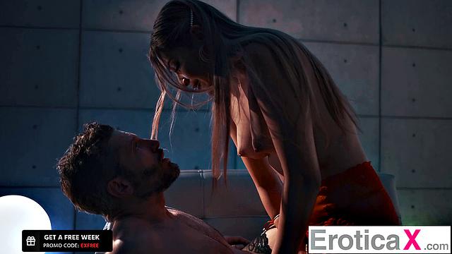 EroticaX - Ali Gazelle Seduces Her Man