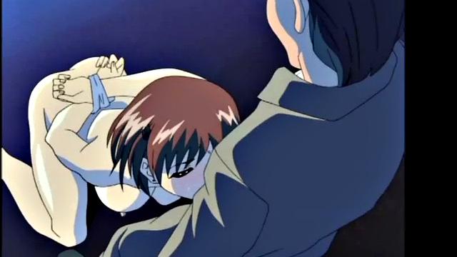 Bounded schoolgirl gets her pussy teased & penetrated by her naughty friends in a kinky Hentai video