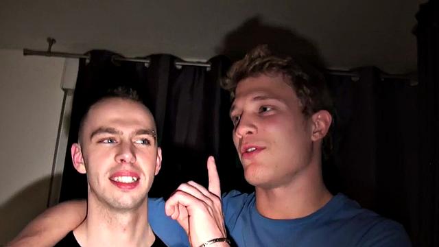 Amateur jockstrap stud gets fucked in ass at home by BF