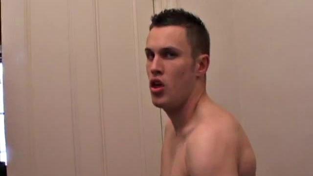 Camden DeMarko is into filming himself jacking off, so it's no surprise he's comfortable getting naked for the camera. On the bed, he takes his clothes off to show us his hot body, before turning his attention to the stiff meat between his legs.