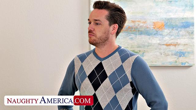 Raven Lane films content for her channel and wants her dad to take photos of them fucking