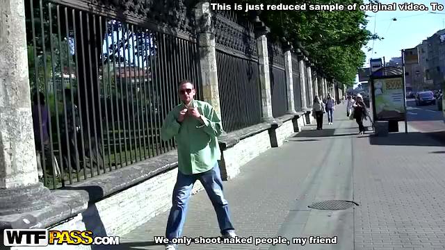 Public fun with a bombshell