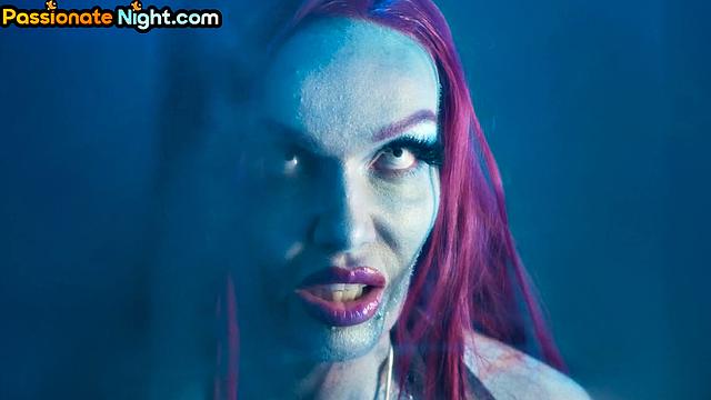 Stunning babe cockriding hard