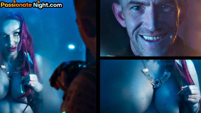 Stunning babe cockriding hard