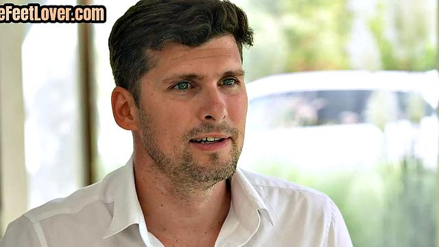 Footlicked GF penetrated anally on table in her tight asshole