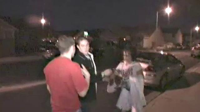 Oral sex with teen at dirty frat house