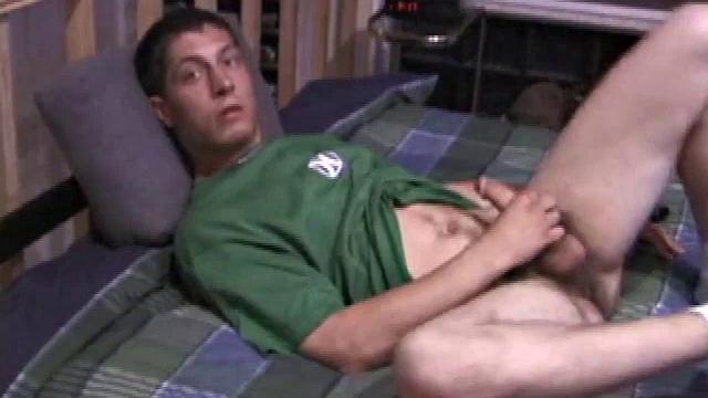 All you need to know about Dakota is that he loves to cum in his own mouth. After stripping naked and jacking off it's time for the cum shot. He gets it all over his tongue and the rest of his face.