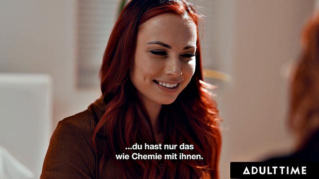 ADULT TIME - Aidra Fox Seduces Bestie Kenna James For ROMANTIC LESBIAN FUN! GERMAN SUBTITLES