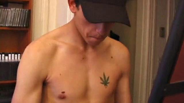 Amateur Luciano Jerks His Meat