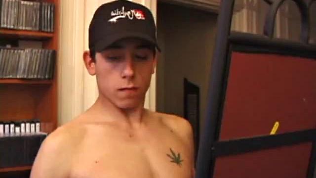 Amateur Luciano Jerks His Meat