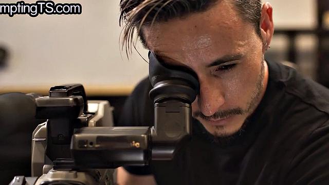 Sportive trans fucks and rides cock