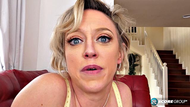 Dee Williams with her Christmas present