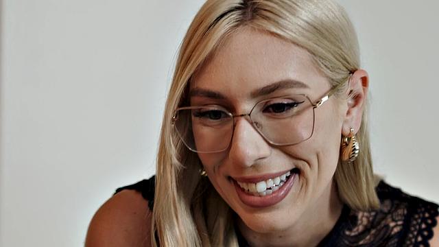 Stunning redhead babe rammed by BF after blowjob