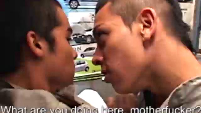 In the prison infirmary, young David Contreras watches as two inmates strip naked, suck, and bareback fuck while the guards are not looking. It is a stark reminder of what life in prison is like for a young Latino with a baby face and smooth body. 