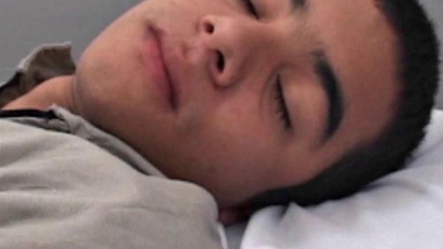 In the prison infirmary, young David Contreras watches as two inmates strip naked, suck, and bareback fuck while the guards are not looking. It is a stark reminder of what life in prison is like for a young Latino with a baby face and smooth body. 