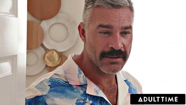 ADULT TIME - Baddie Katie Kush Stretches Asshole For FIRST ANAL 3-WAY & Spitroast With In-Laws!