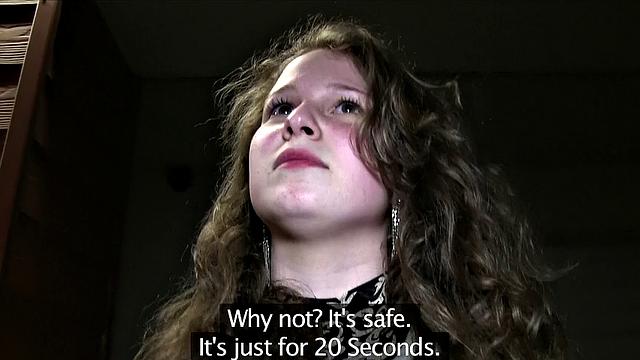 A bald 18-year-old gymnast bang hard in changing room