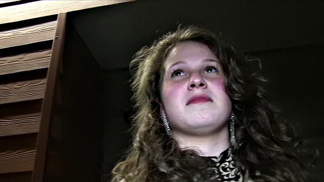 A bald 18-year-old gymnast bang hard in changing room